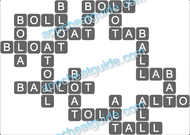 Wordscapes 12501 Calm 7 5 Master answer image answer