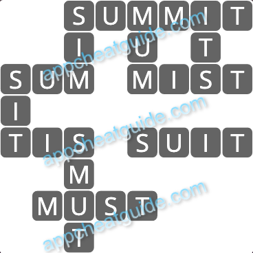 Wordscapes 12539 Bright 11 11 Master answer image answer