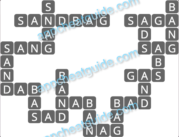 Wordscapes 12566 Dusk 2 6 Master answer image answer