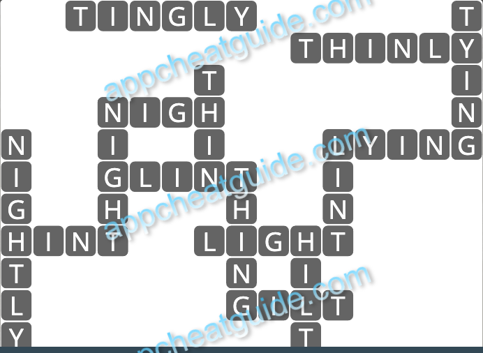 Wordscapes 12581 Shine 9 5 Master answer image answer