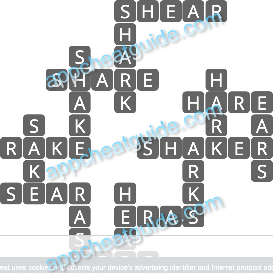 Wordscapes 12596 Lush 4 4 Master answer image answer