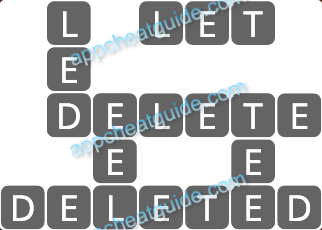 Wordscapes 12609 River 6 1 Master answer image answer