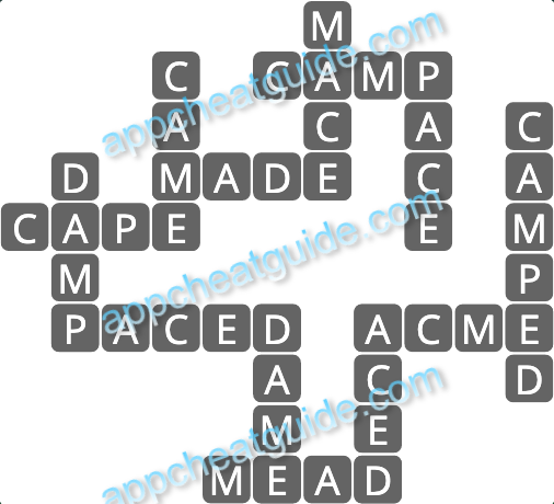 Wordscapes 12615 River 6 7 Master answer image answer