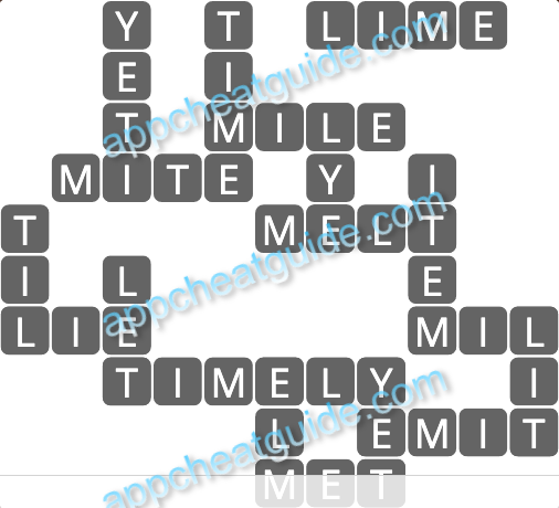 Wordscapes 12617 River 6 9 Master answer image answer