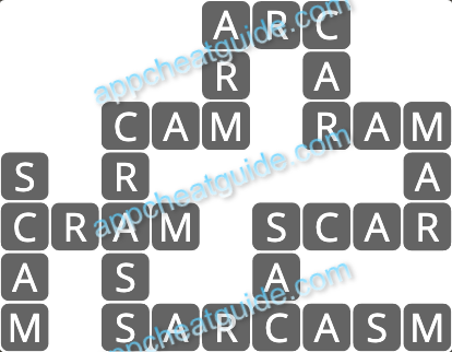 Wordscapes 12640 Shine 10 16 Master answer image answer