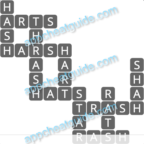 Wordscapes 12723 Brook 4 3 Master answer image answer