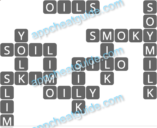 Wordscapes 12724 Brook 4 4 Master answer image answer