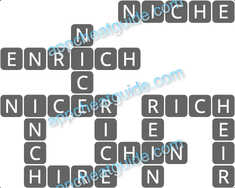 Wordscapes 12755 Brook 5 3 Master answer image answer