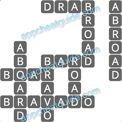 Wordscapes 12764 Brook 5 12 Master answer image answer