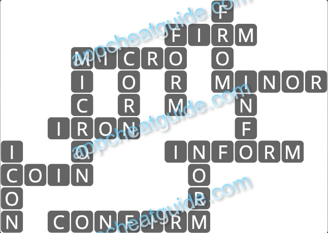 Wordscapes 12775 Mist 8 7 Master answer image answer