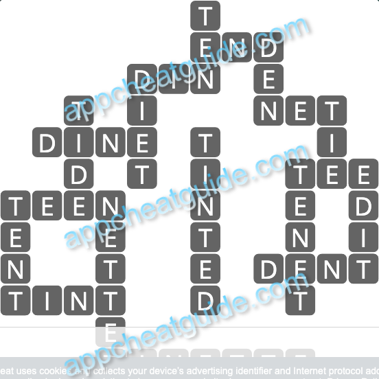 Wordscapes 12780 Mist 8 12 Master answer image answer