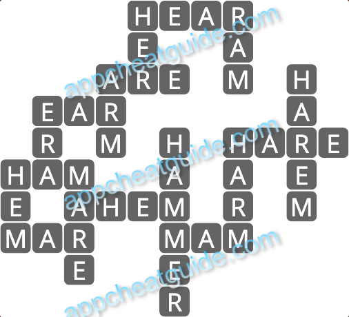 Wordscapes 12792 Mossy 4 8 Master answer image answer