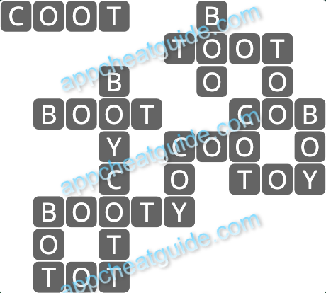 Wordscapes 12825 Star 4 9 Master answer image answer