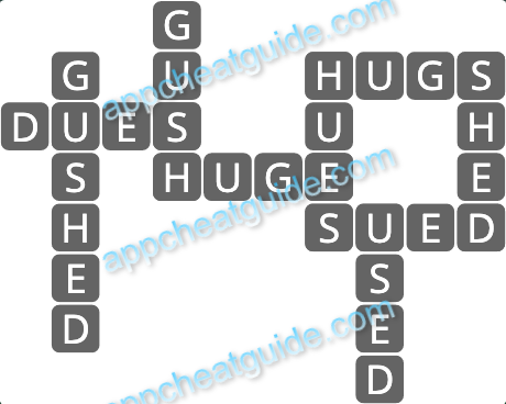 Wordscapes 12832 Star 4 16 Master answer image answer