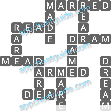 Wordscapes 12849 Curl 1 Master answer image answer