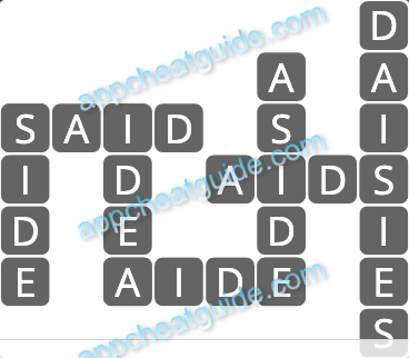 Wordscapes 12930 Depth 2 Master answer image answer