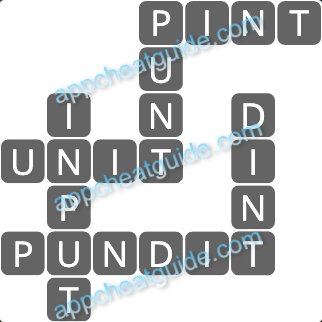 Wordscapes 12934 Depth 6 Master answer image answer