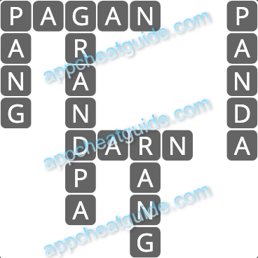 Wordscapes 12937 Depth 9 Master answer image answer