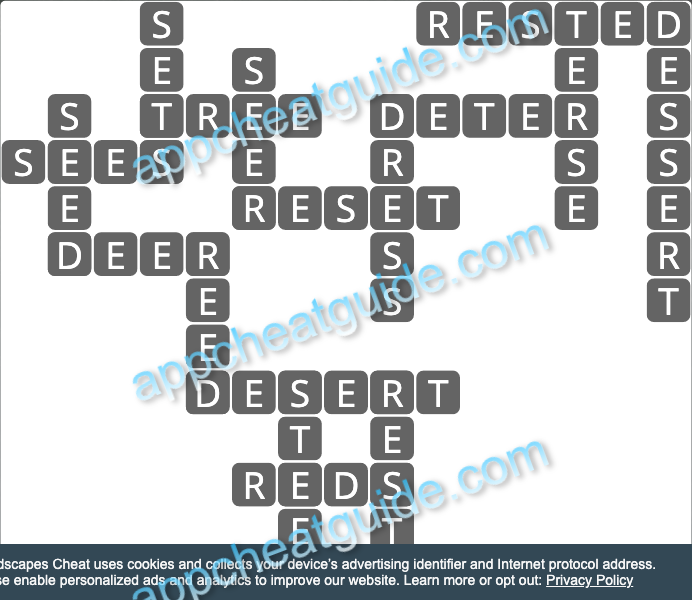 Wordscapes 12963 Pebble 5 3 Master answer image answer