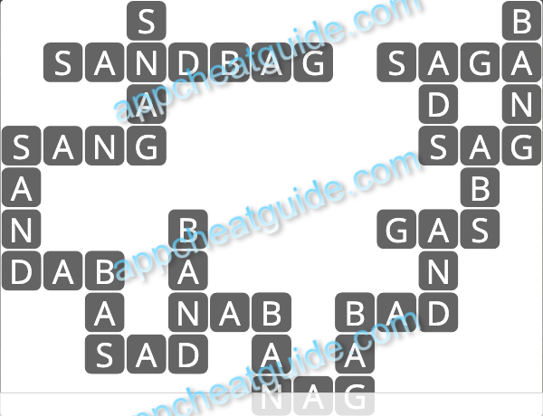 Wordscapes 13082 Beach 3 10 Master answer image answer