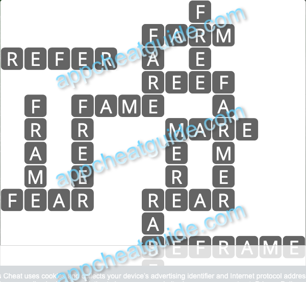 Wordscapes 13092 Melt 4 Master answer image answer