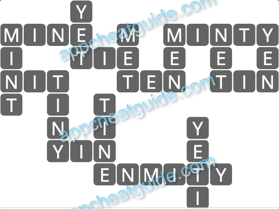 Wordscapes 13117 Grow 4 13 Master answer image answer