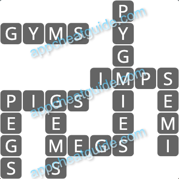 Wordscapes 13123 Cove 2 3 Master answer image answer