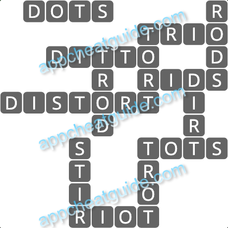 Wordscapes 13177 Vine 9 Master answer image answer