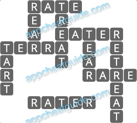 Wordscapes 13185 Blue 4 1 Master answer image answer