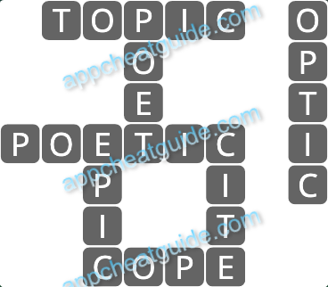 Wordscapes 13289 Wash 3 9 Master answer image answer