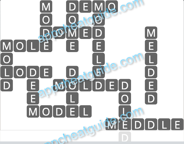 Wordscapes 13321 Calm 8 9 Master answer image answer