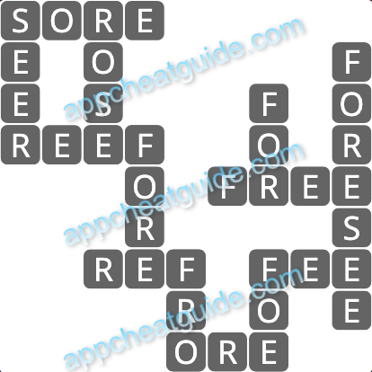 Wordscapes 13332 Shore 4 Master answer image answer