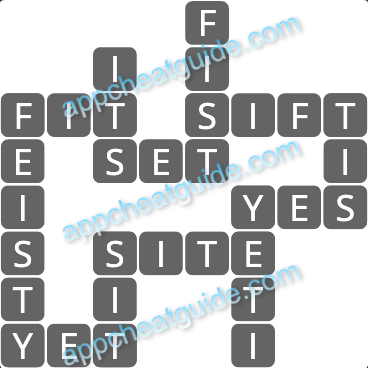 Wordscapes 13335 Shore 7 Master answer image answer