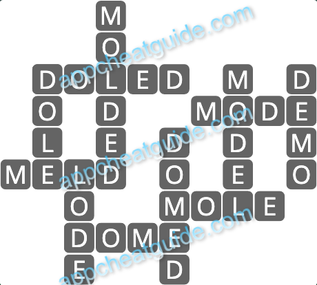 Wordscapes 13380 Rock 6 4 Master answer image answer