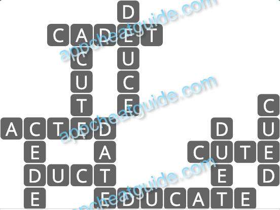 Wordscapes 13388 Rock 6 12 Master answer image answer