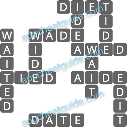 Wordscapes 13411 Opal 3 Master answer image answer