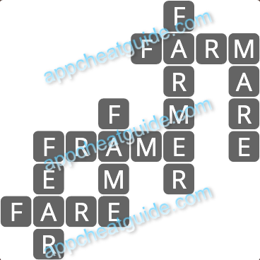 Wordscapes 13432 Cover 5 8 Master answer image answer