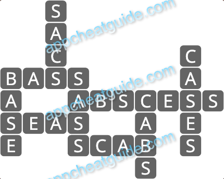 Wordscapes 13446 Wave 5 6 Master answer image answer