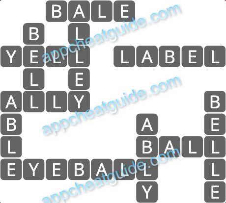 Wordscapes 13447 Wave 5 7 Master answer image answer