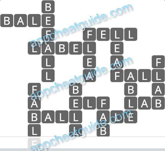 Wordscapes 13489 Polar 1 Master answer image answer