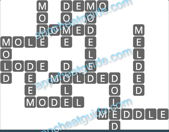 Wordscapes 13579 Ripple 11 Master answer image answer