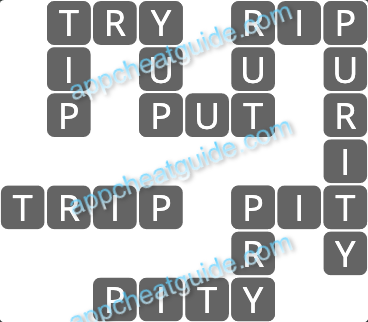 Wordscapes 13640 Chill 3 8 Master answer image answer