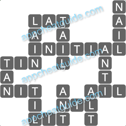 Wordscapes 13643 Chill 3 11 Master answer image answer