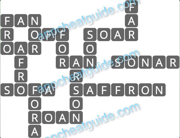 Wordscapes 13696 Red 5 16 Master answer image answer