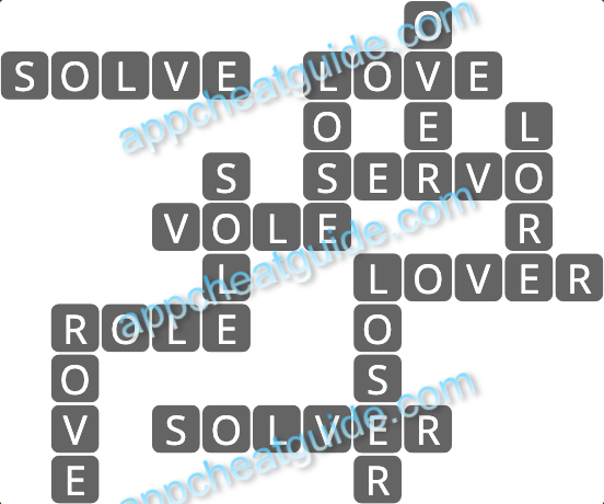Wordscapes 13735 View 13 7 Master answer image answer
