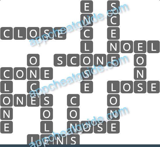 Wordscapes 13781 Fall 13 5 Master answer image answer