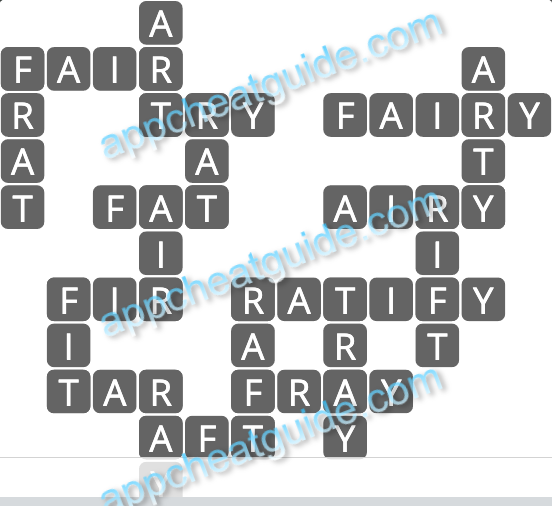 Wordscapes 13861 Crest 7 5 Master answer image answer