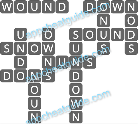 Wordscapes 13864 Crest 7 8 Master answer image answer