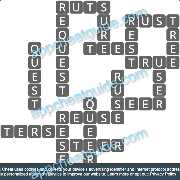 Wordscapes 13988 Brood 7 4 Master answer image answer