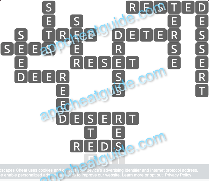 Wordscapes 13996 Brood 7 12 Master answer image answer